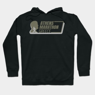 'Athens Marathon' Awesome Athens Greek Mythology Gift Hoodie